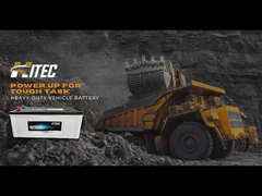 Первая серия батареи тележки Hitec сверхмощной в Индонезии