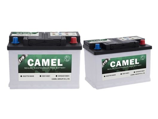 750CCA 12V 80Ah Enhanced Flooded Car Battery For Auto Start Stop